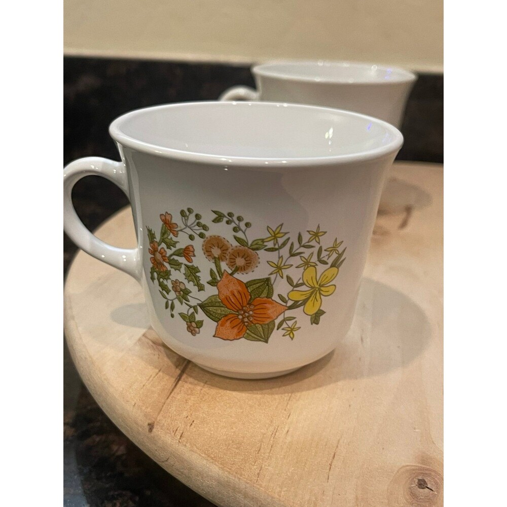 SET OF 4 VINTAGE CORELLE INDIAN SUMMER PATTERN MUG - Picture 5 of 7